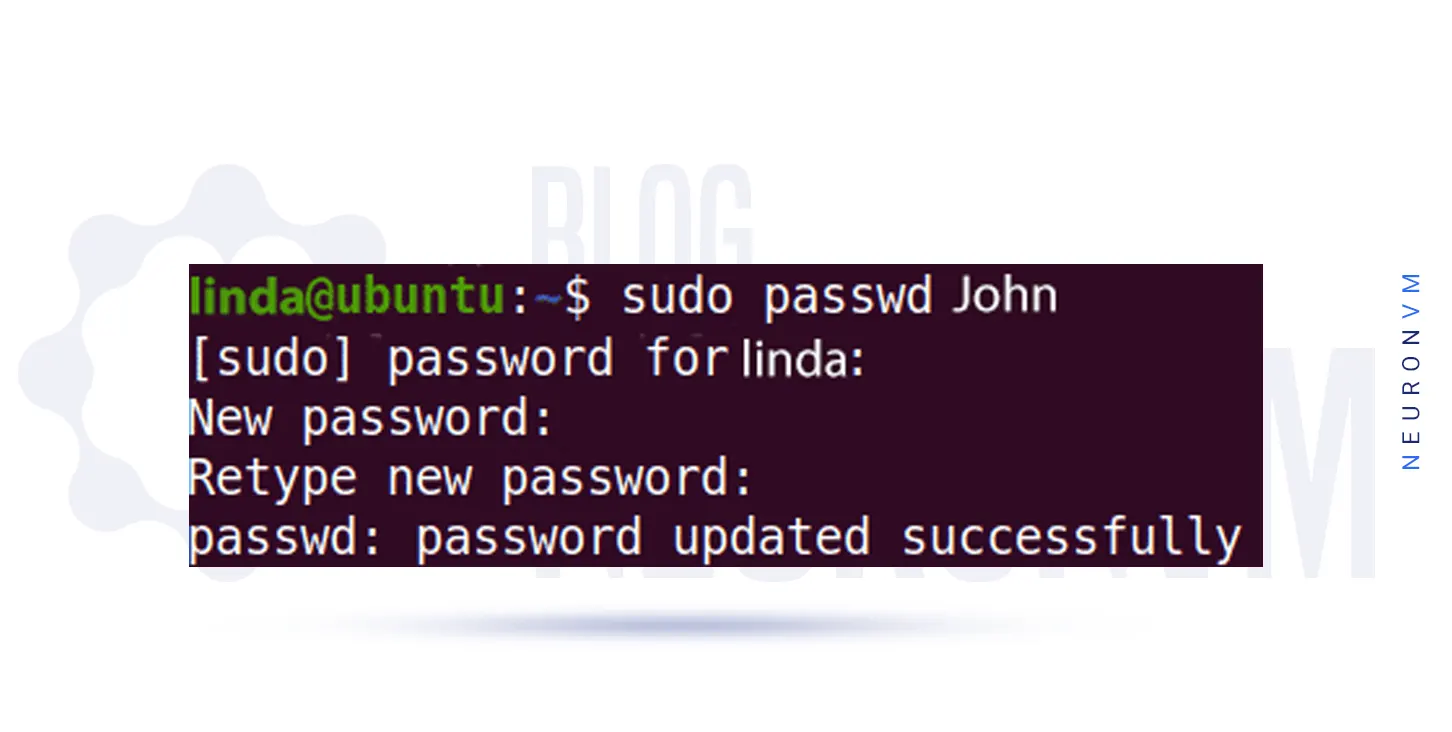 How to Change the Password for Another User on Ubuntu