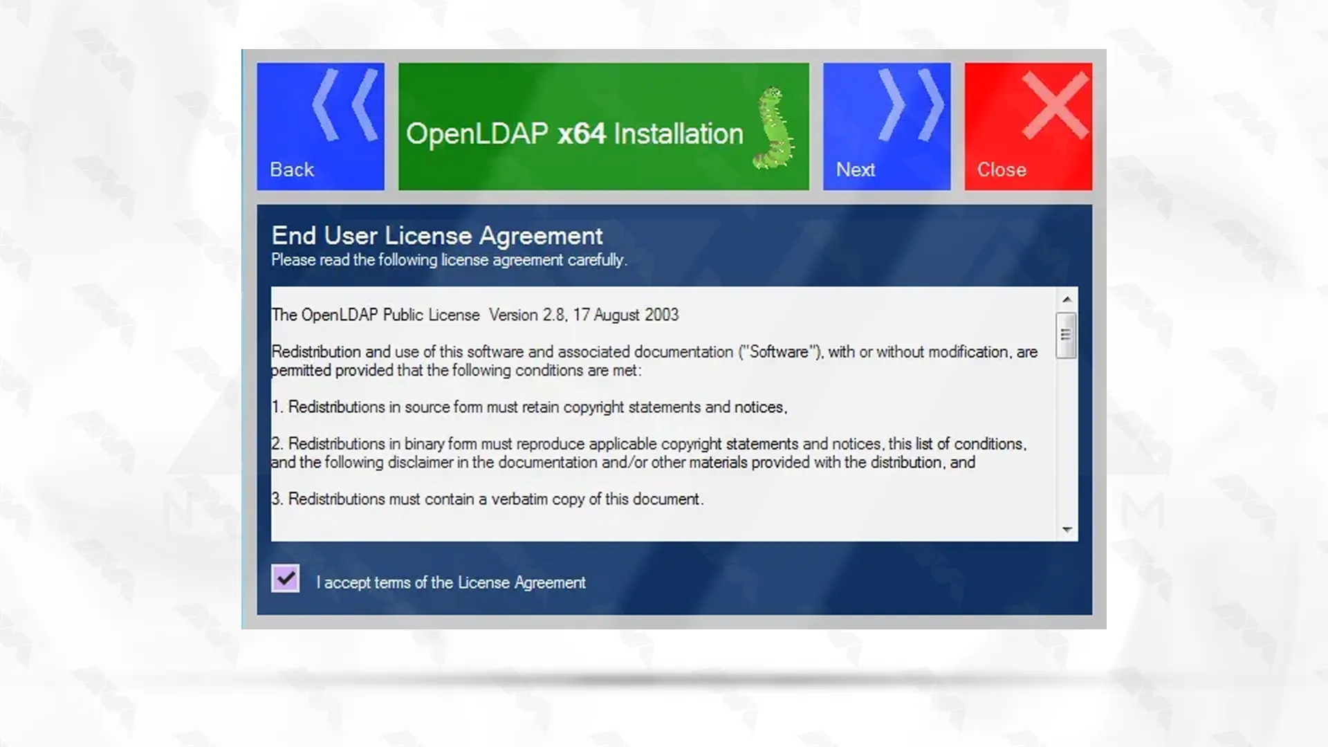 setup-wizard-to-install-OpenLDAP-on-win