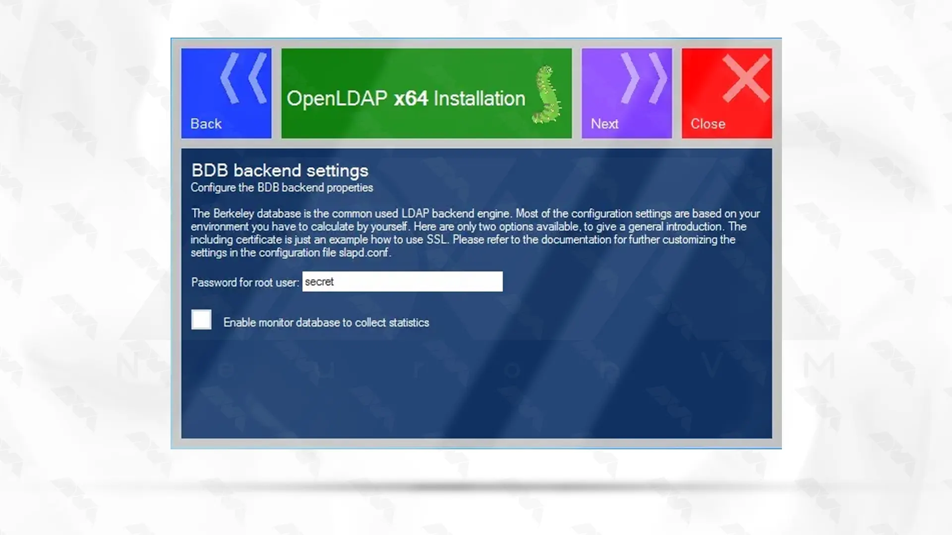 openldap_configure-MDB-backend-Properties