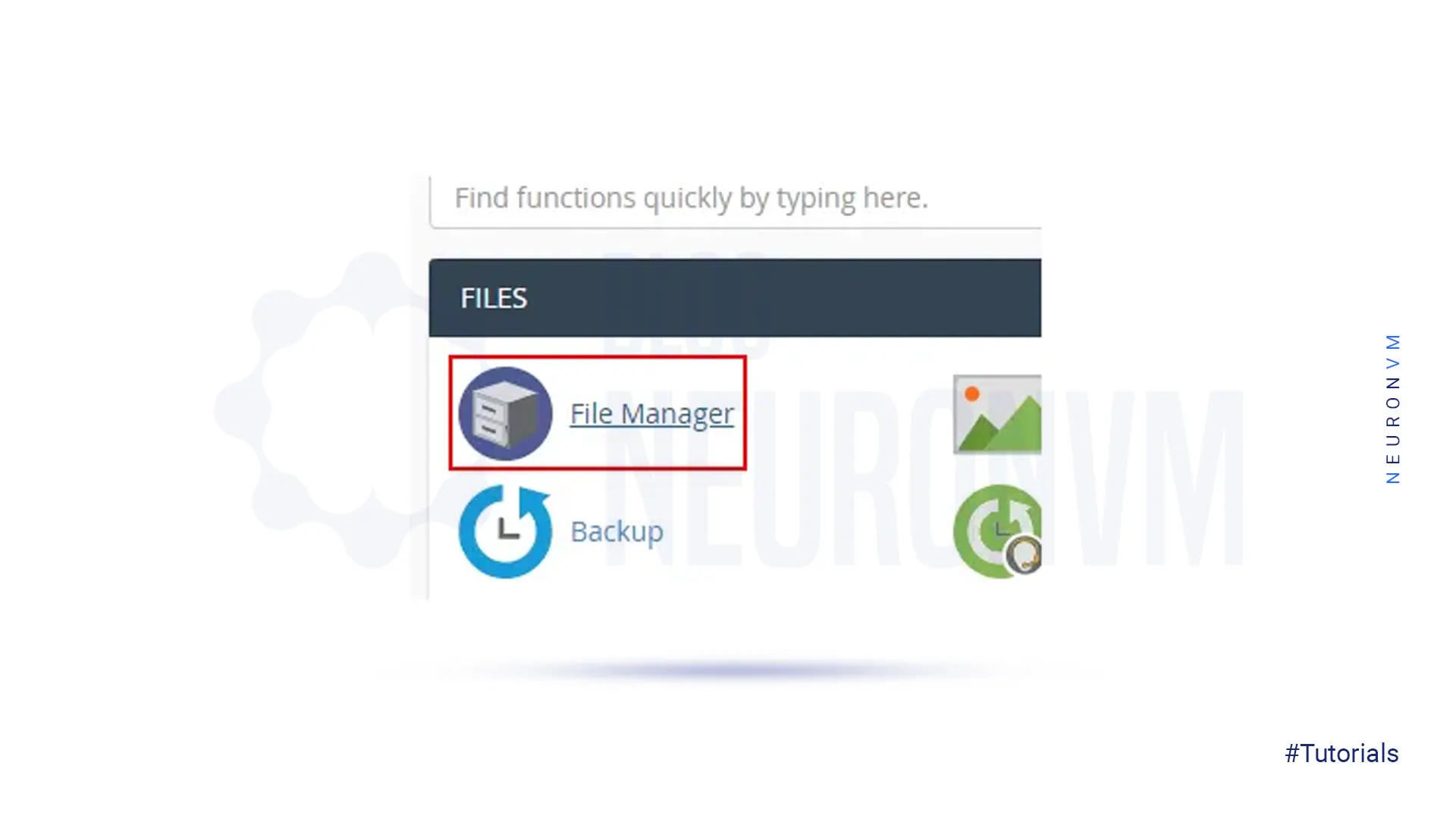 cPanels-File-Manager-interface