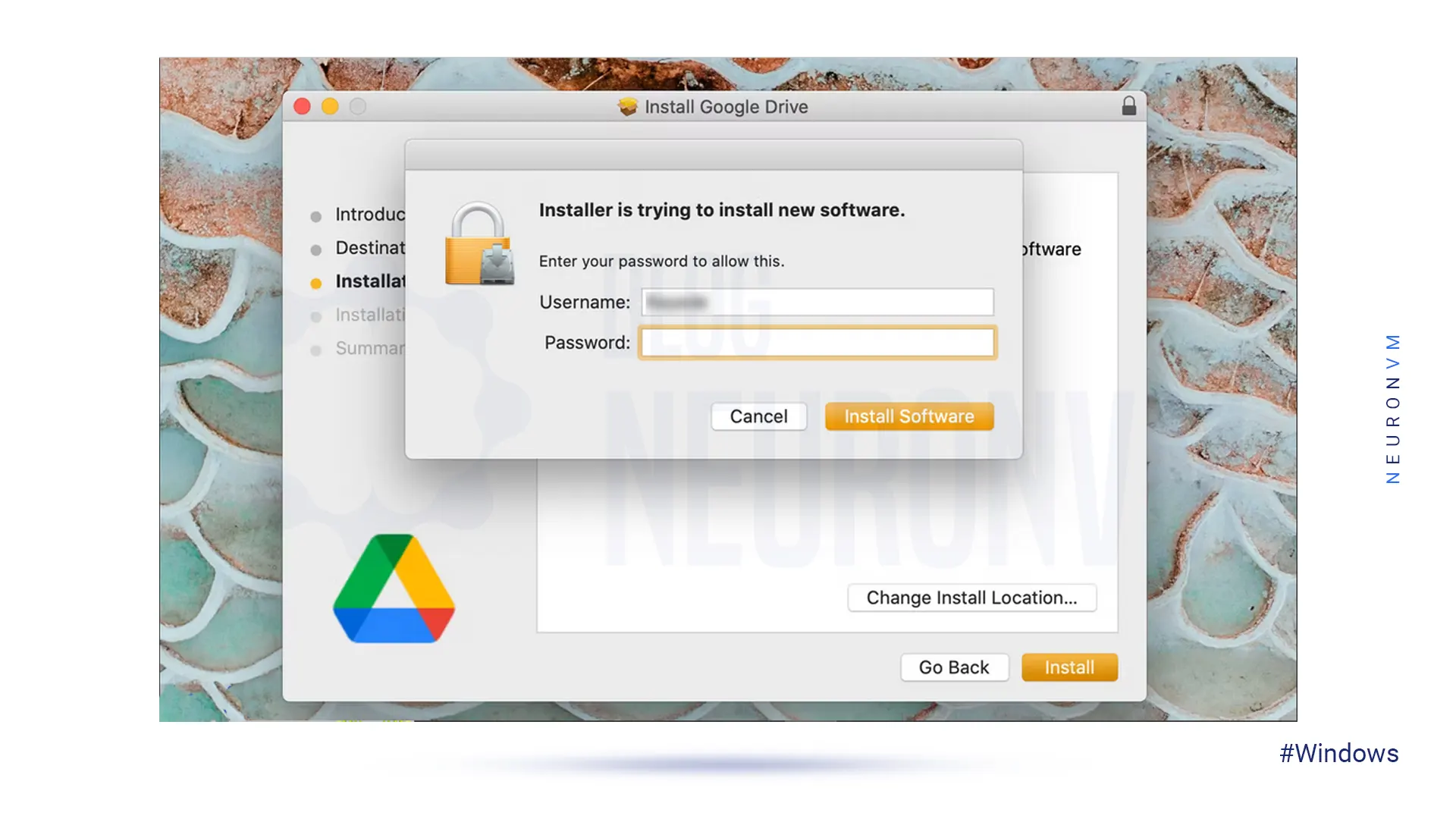 install google drive on windows
