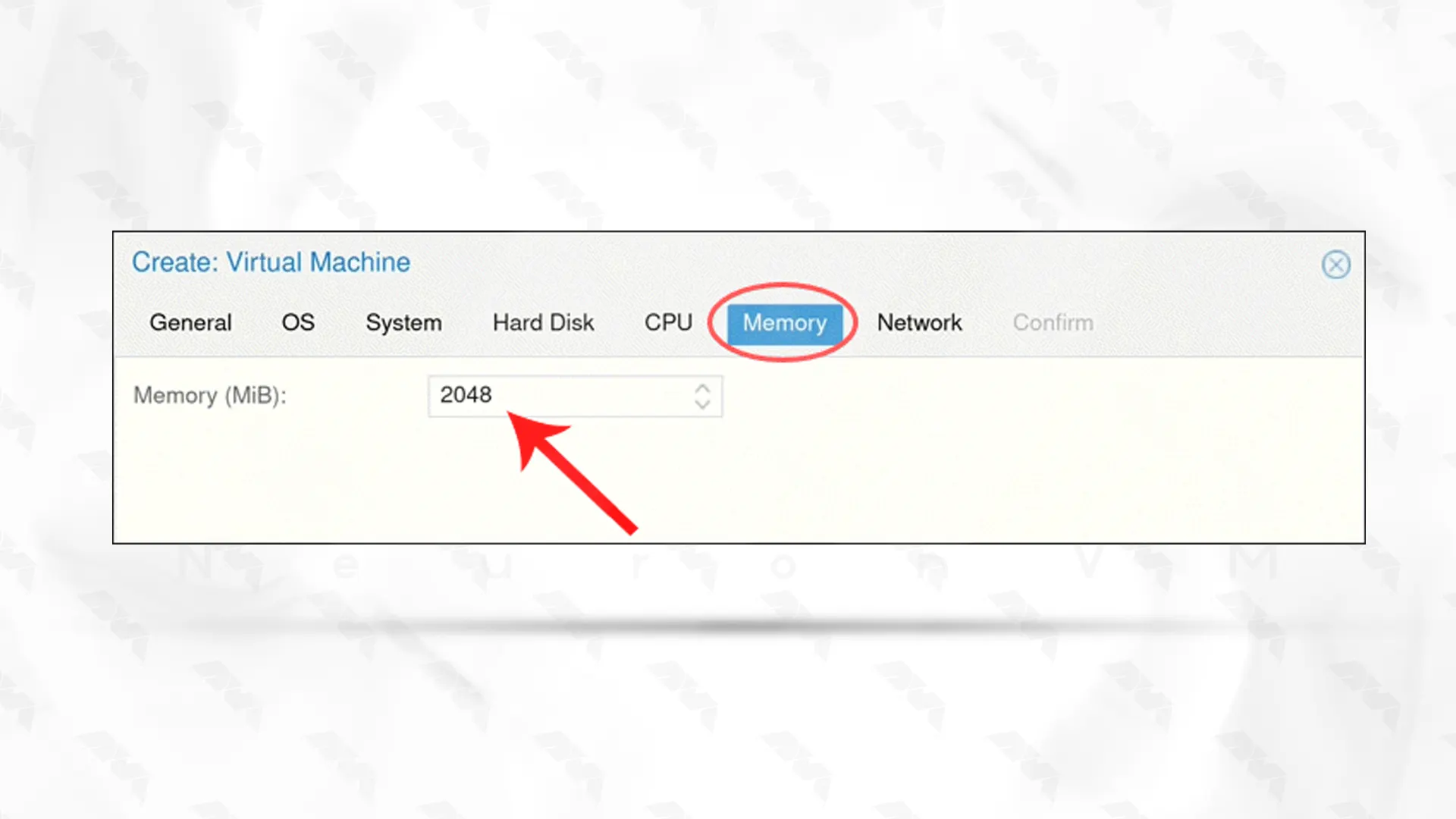 configure-memory-for-virtual-machine