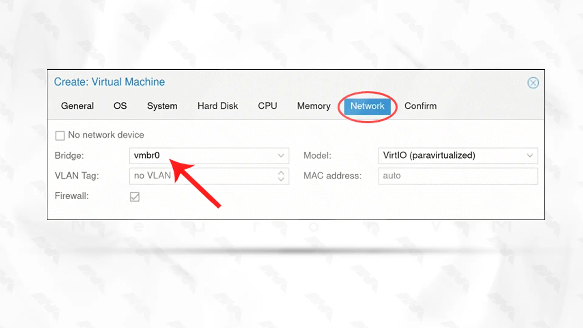 configure-network-options-for-vm