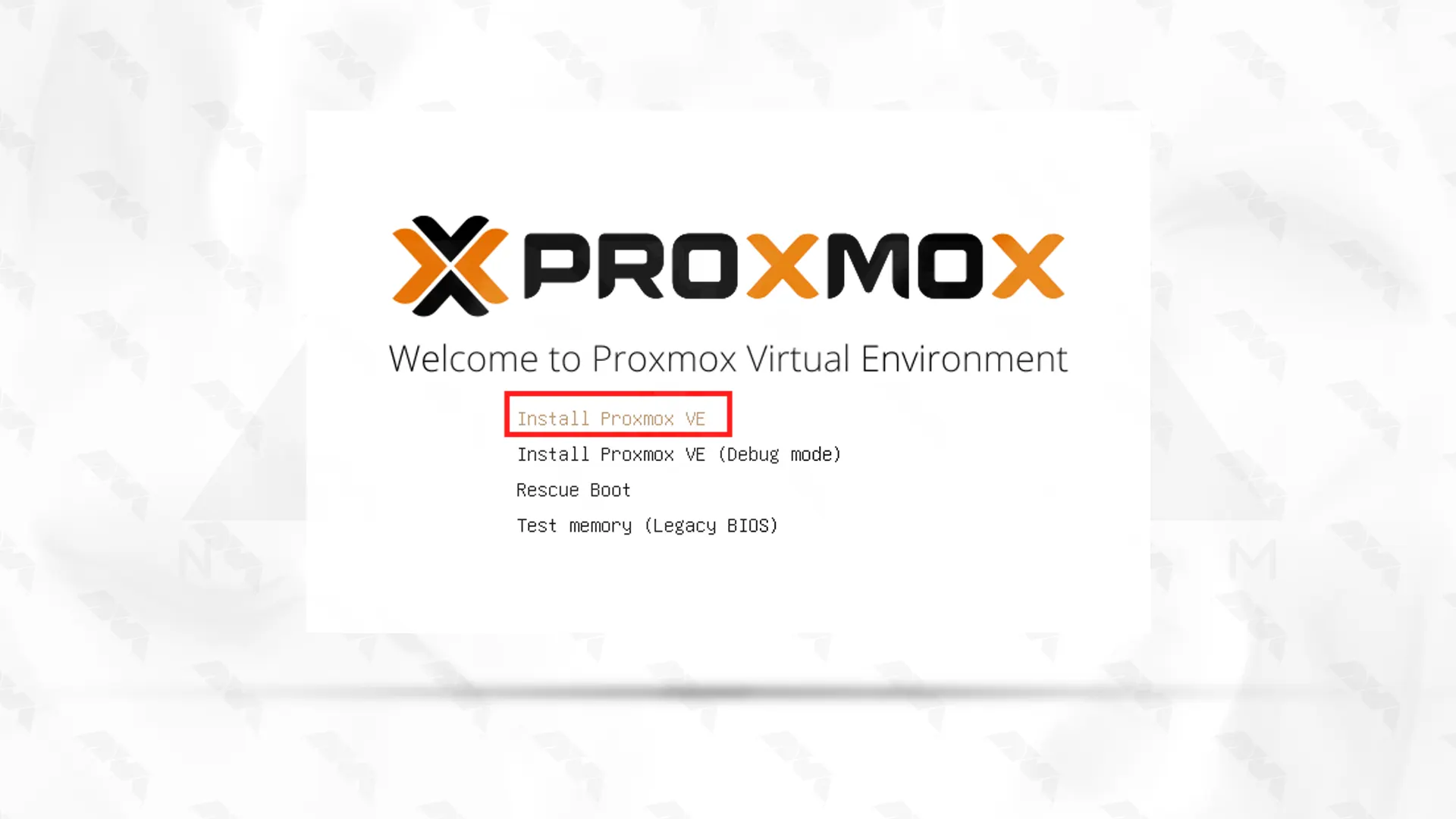 proxmox-install